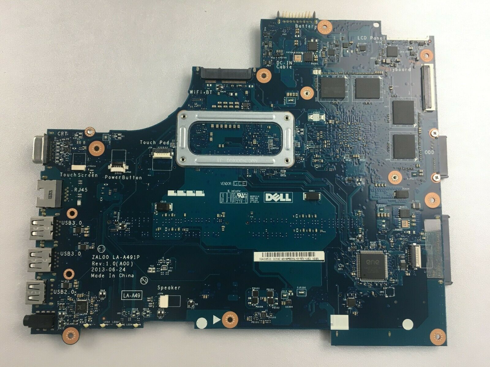 Main CPU Pentium 2127 VGA Share