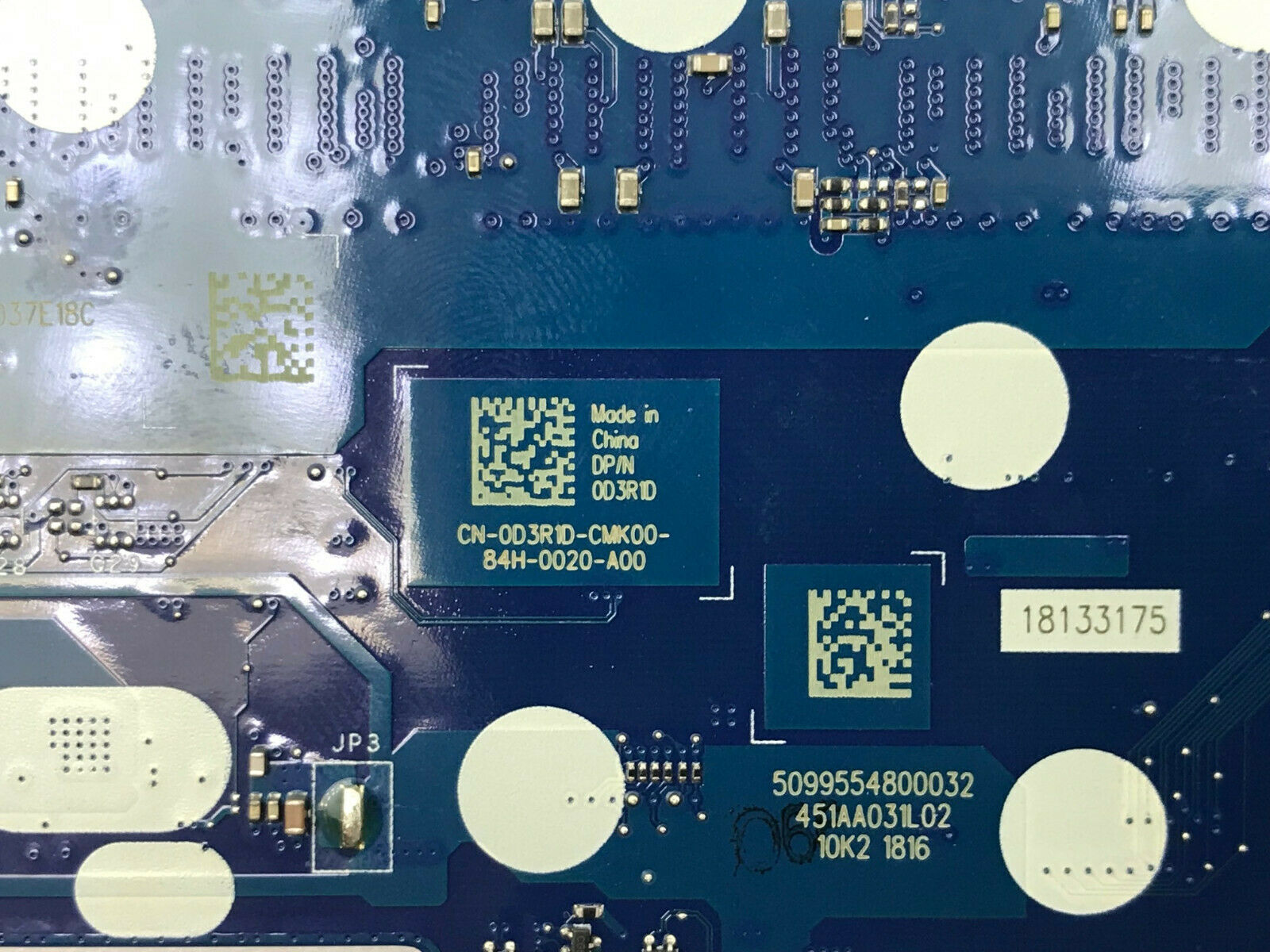 Main CPU I7-7700HQ VGA GTX1060 6GB