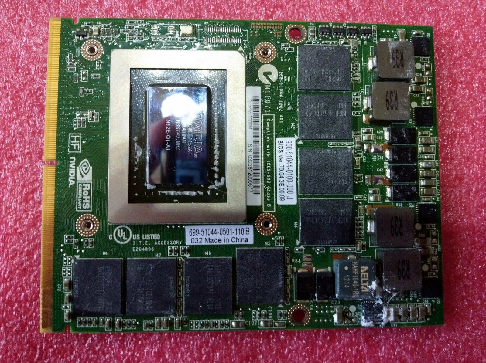 Thay Card Màn hình Dell Alienware M18X R1 R2