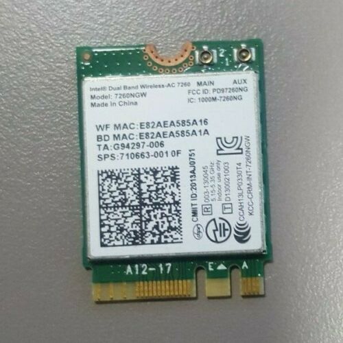 Wireless-AC 7260 7260HMW