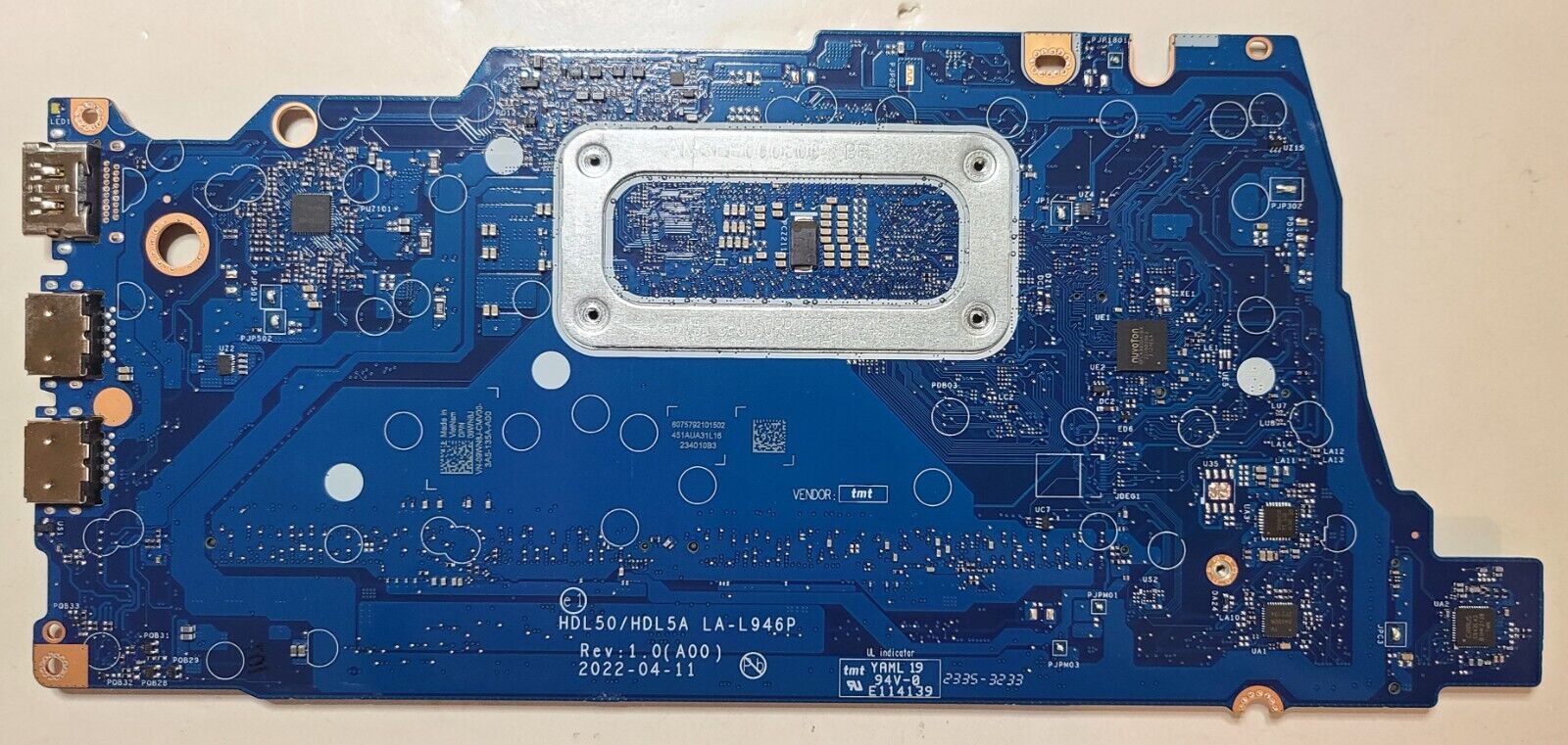 Main CPU Pentium N4020