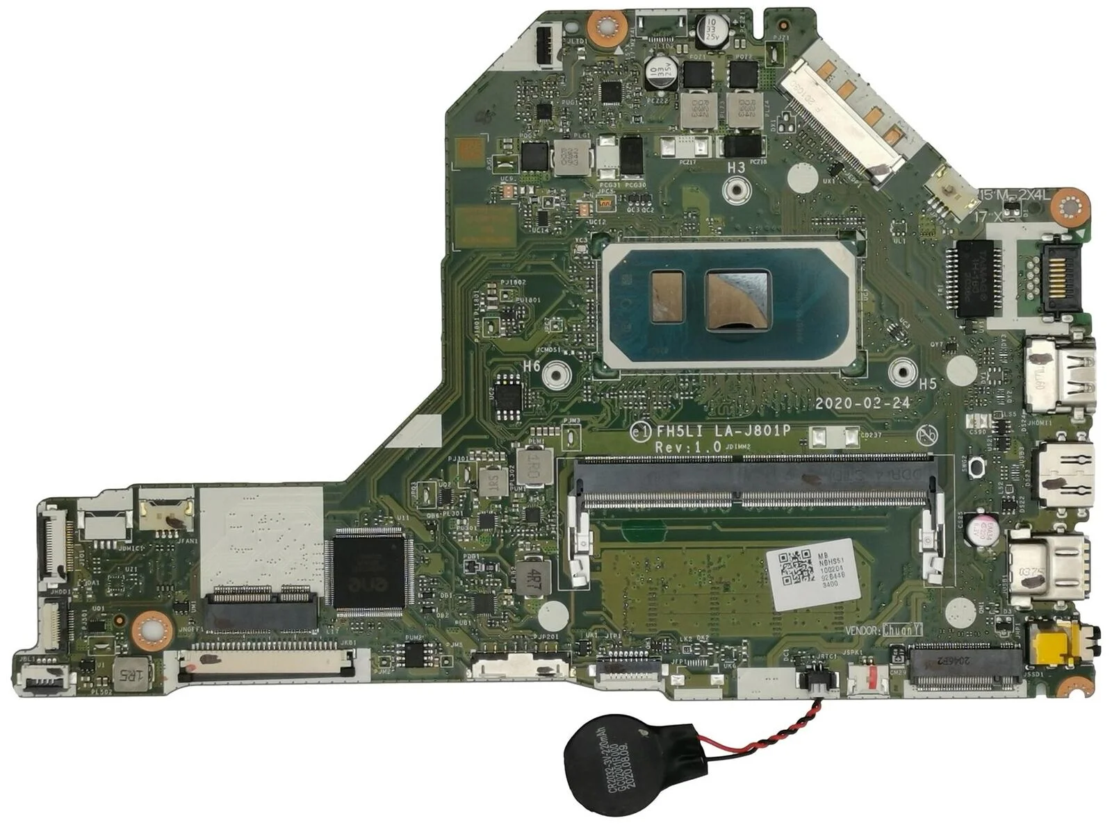 Main Acer Extensa 15 EX215-51K