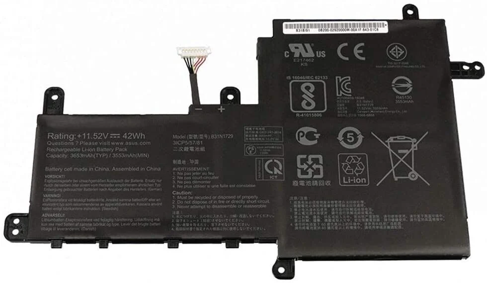 Thay Pin Asus Asus VivoBook X530 X530UN X530FA X530UA X530FN X530UF