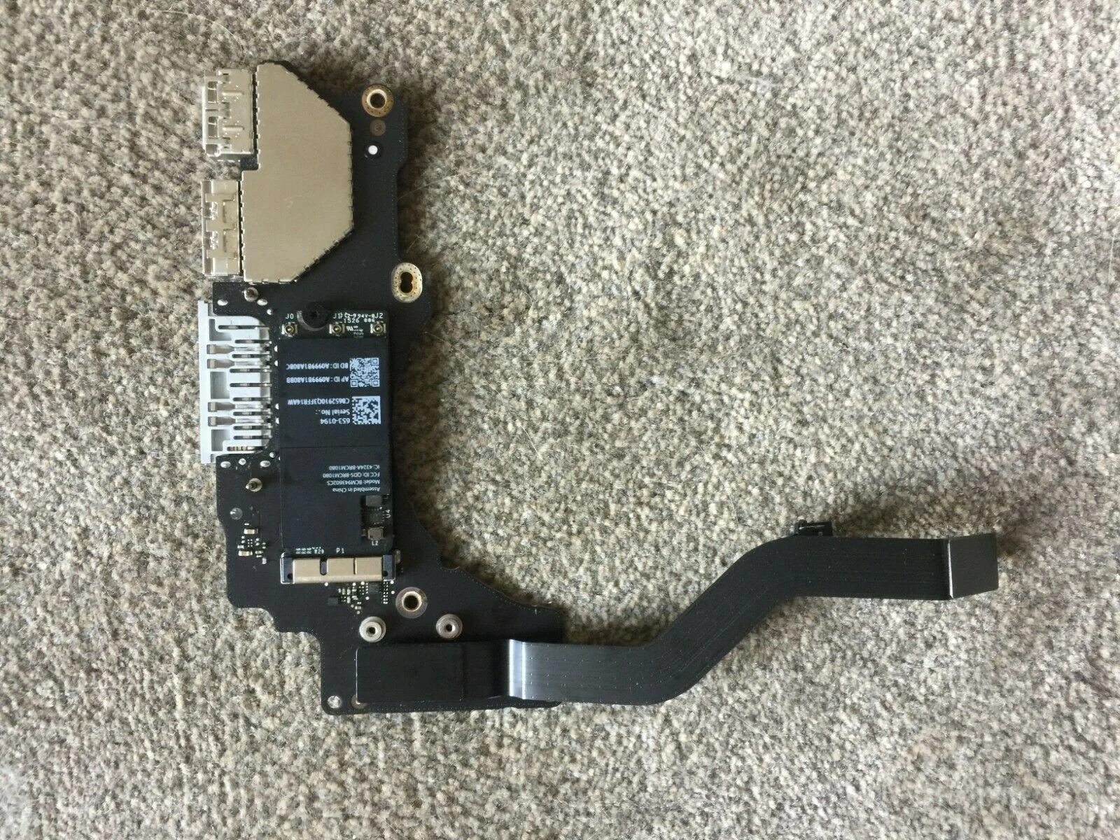 Board HDMI USB Wifi Apple Macbook Pro 13 A1502