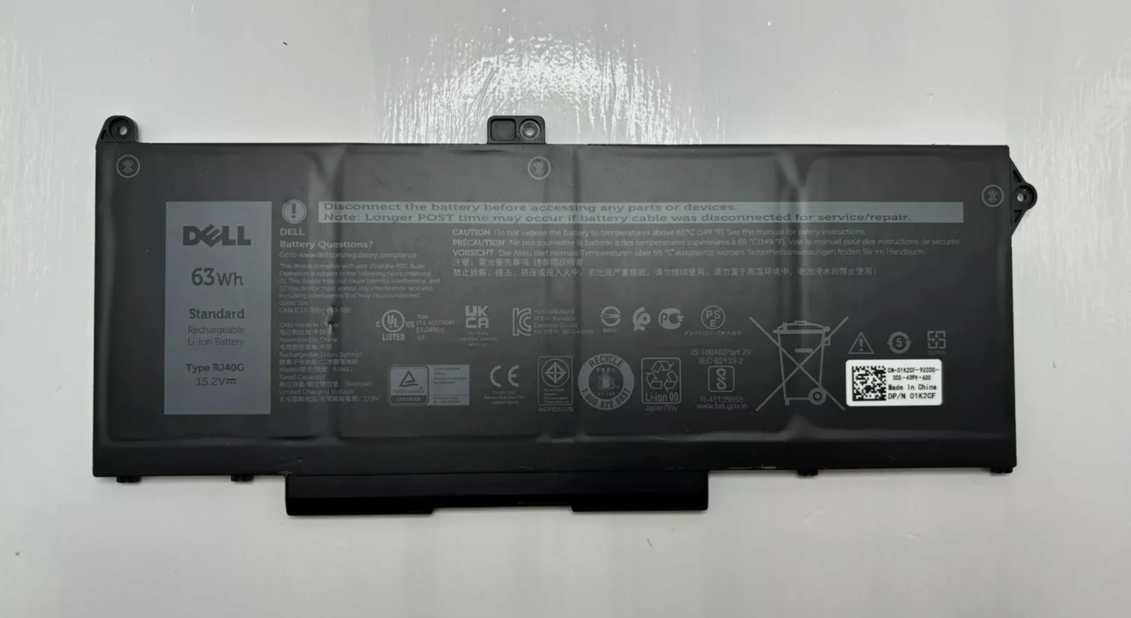 Thay Pin Laptop Dell Latitude 5521