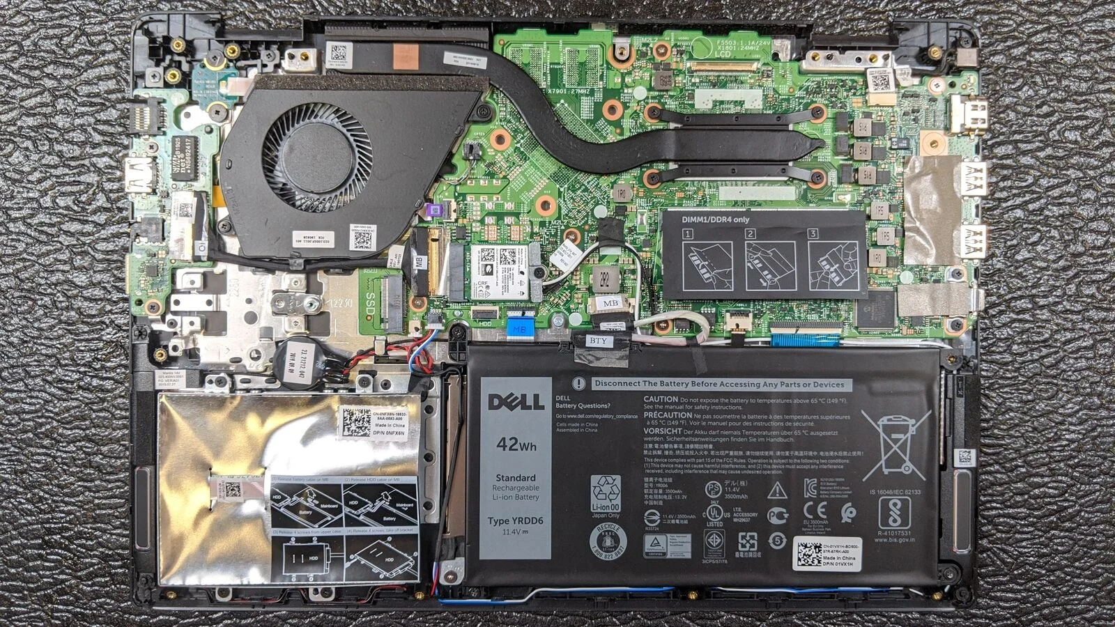 Main Dell Inspiron 5598