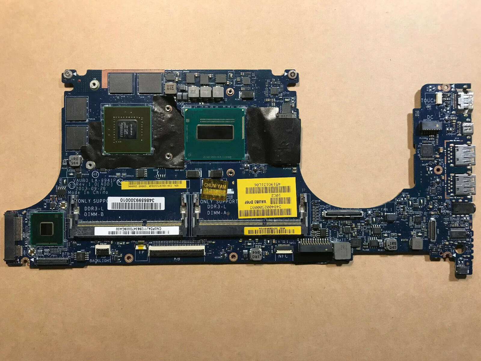 Main Dell Precision M3800 XPS 15 9530