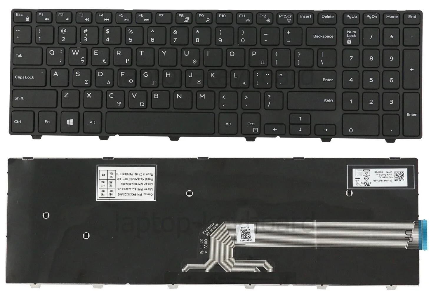 Thay Bàn Phím Laptop Dell Inspiron 3558