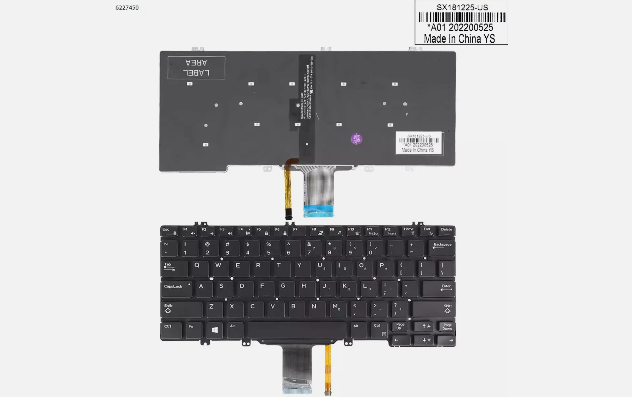 Thay Bàn Phím Laptop Dell Latitude E7390