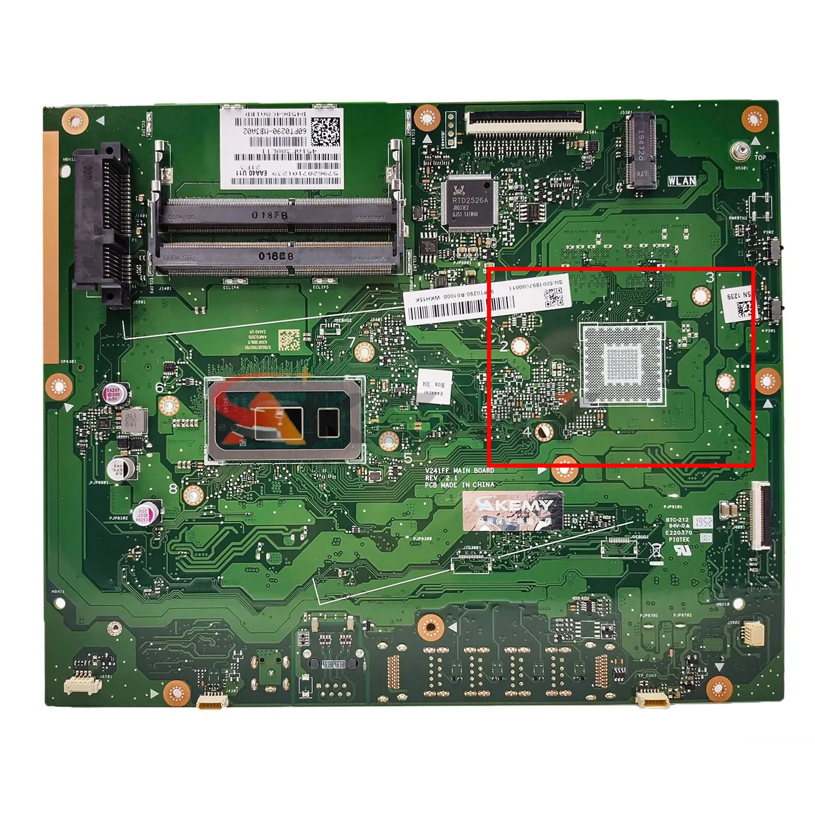 Main Asus Vivo AiO V222 FA/GA