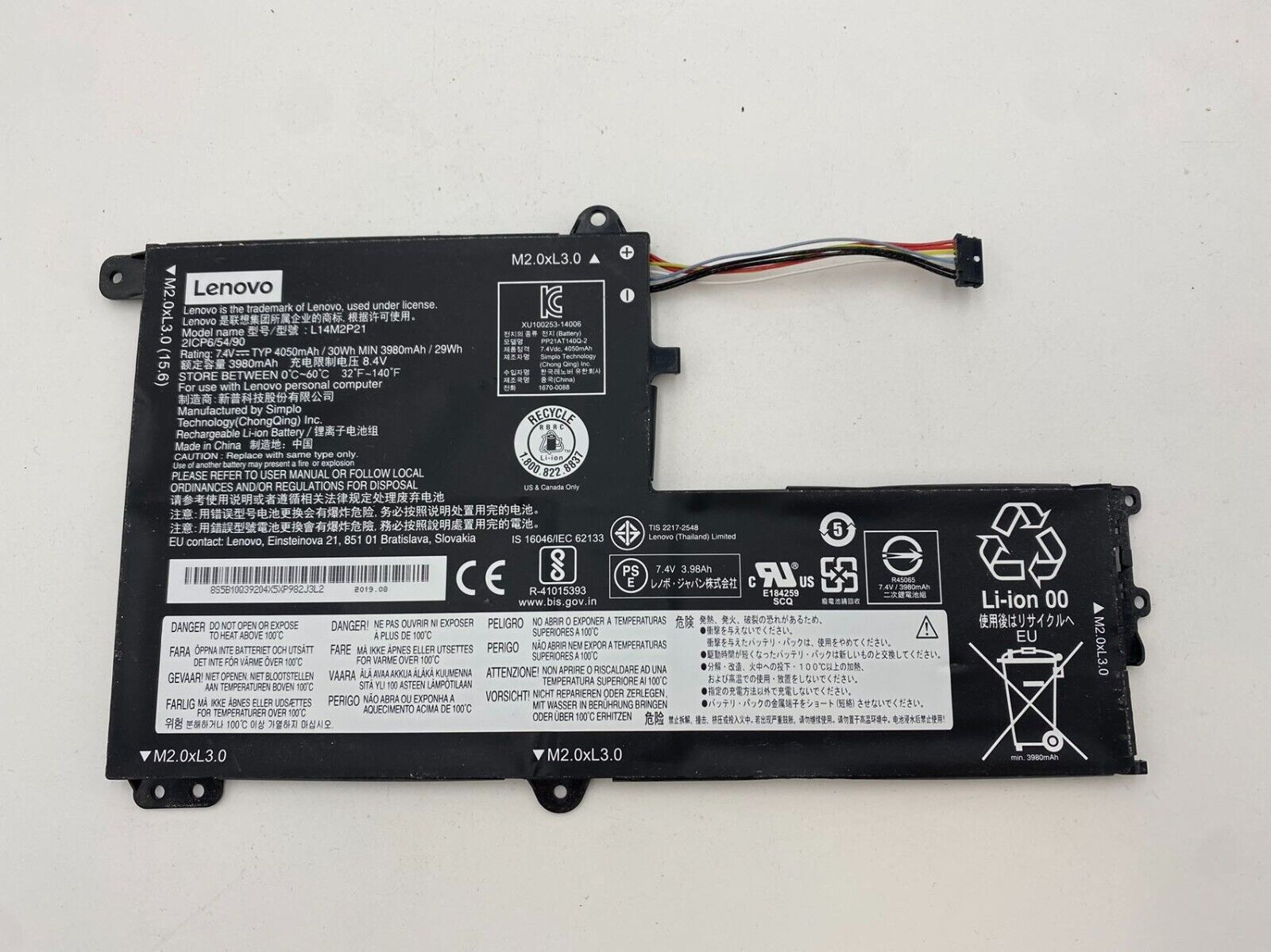 Thay Pin Lenovo Yoga 510-15ISK