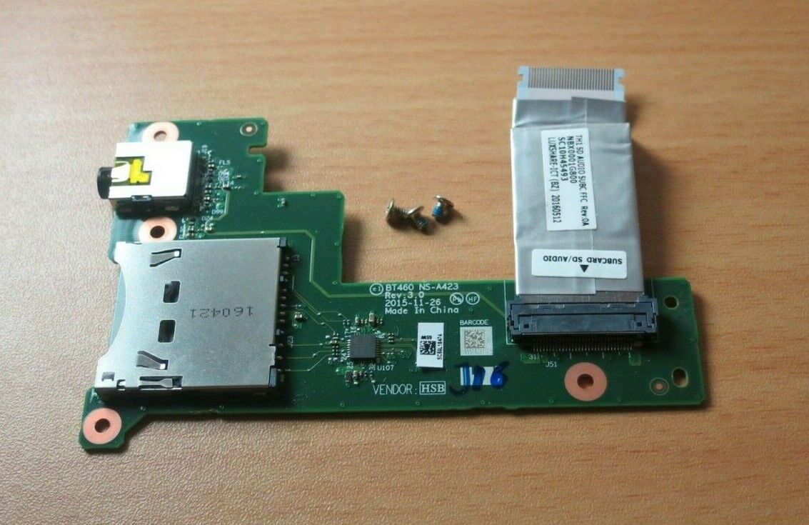 Board Âm Thanh Jack Phone 3.5 Thẻ SD Lenovo Thinkpad T460s