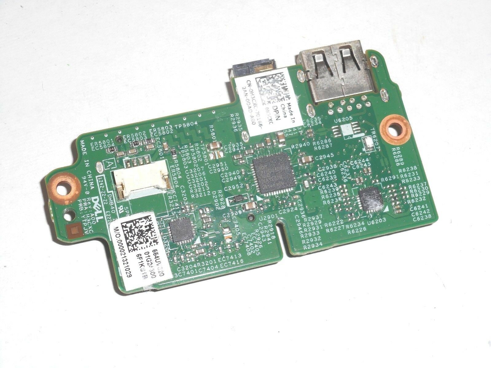 Board USB Jack Âm Thanh Thẻ SD Dell Inspiron 5423