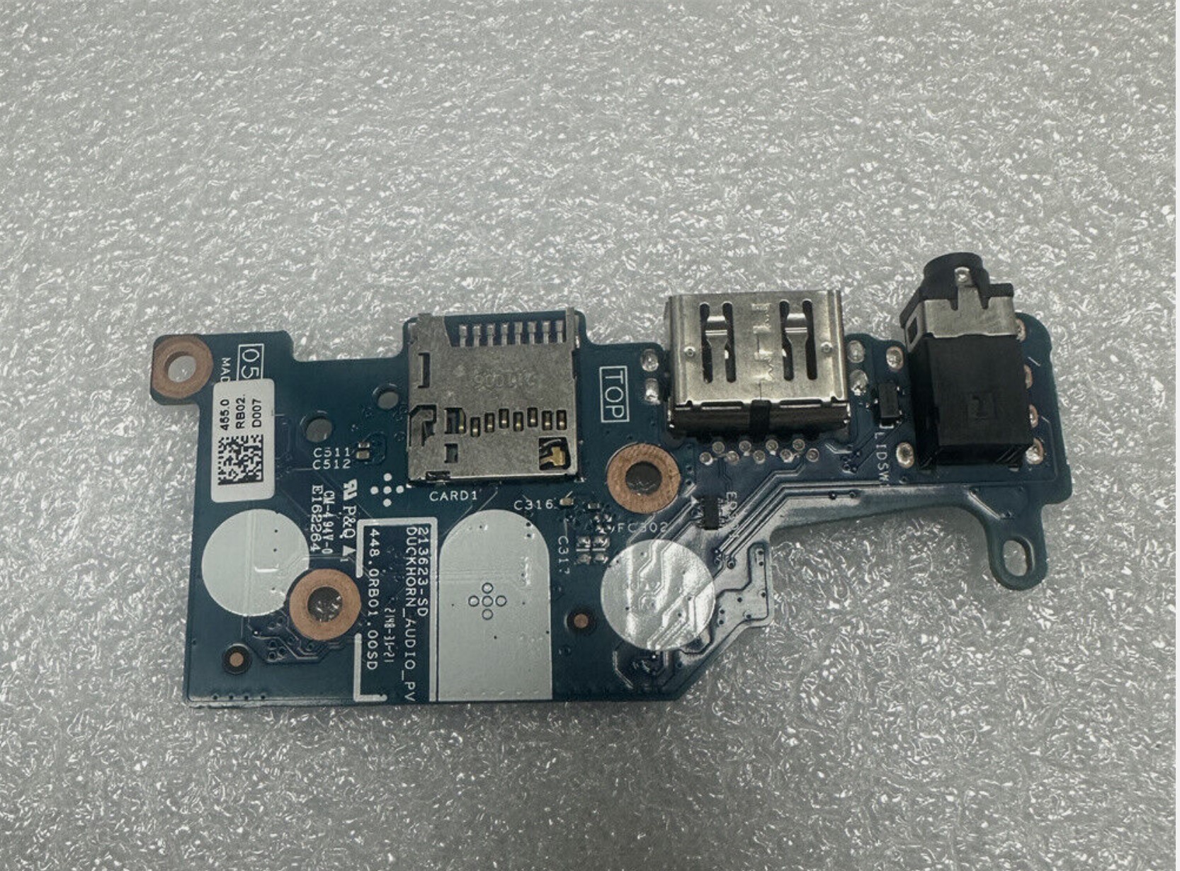 Board USB Jack Phone 3.5 Thẻ SD Asus GX703HS GX703HM GX703HR