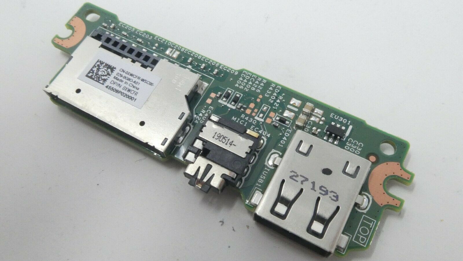 Board USB Jack Phone 3.5 Thẻ SD Dell Inspiron 3467