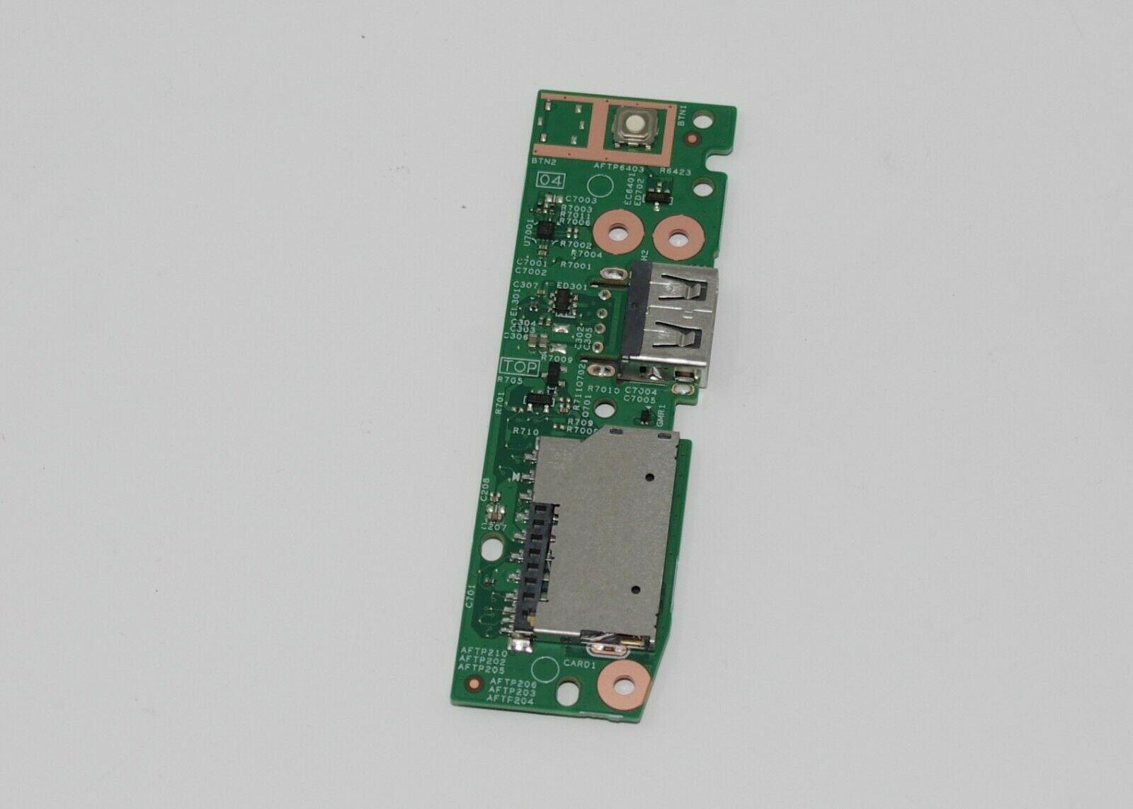 Board USB Thẻ SD Nút Kích Nguồn Dell Inspiron 5485