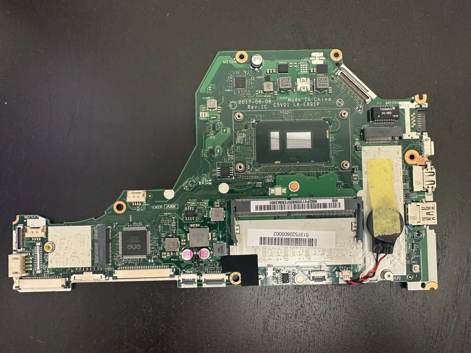 Main Acer A715-52 A715-52G