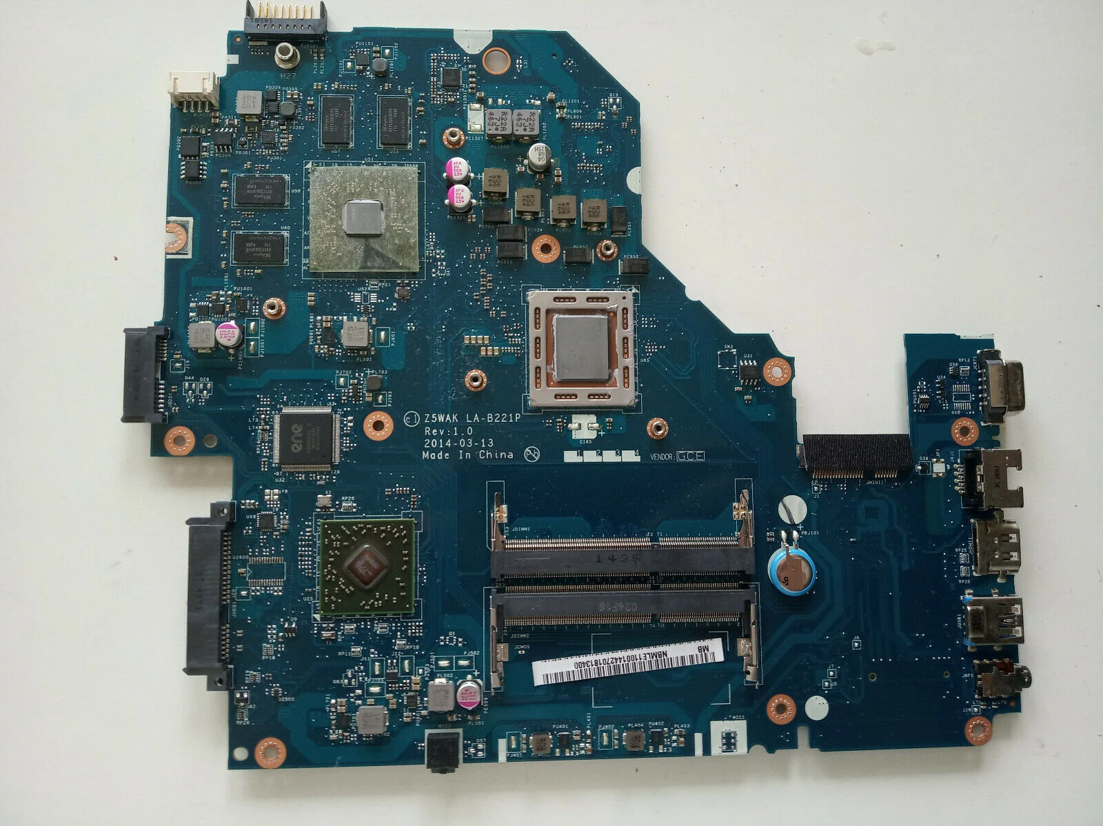Main Acer Aspire E5-551 E5-551G