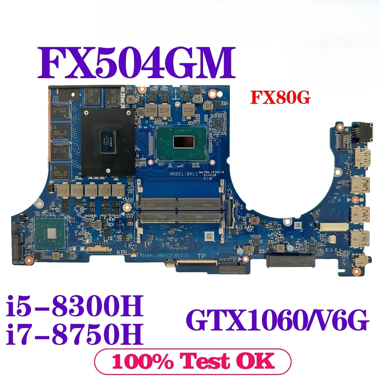 Main Asus FX504G FX504GE FX504GM FX504GD DABKLGM8D0 REV:D