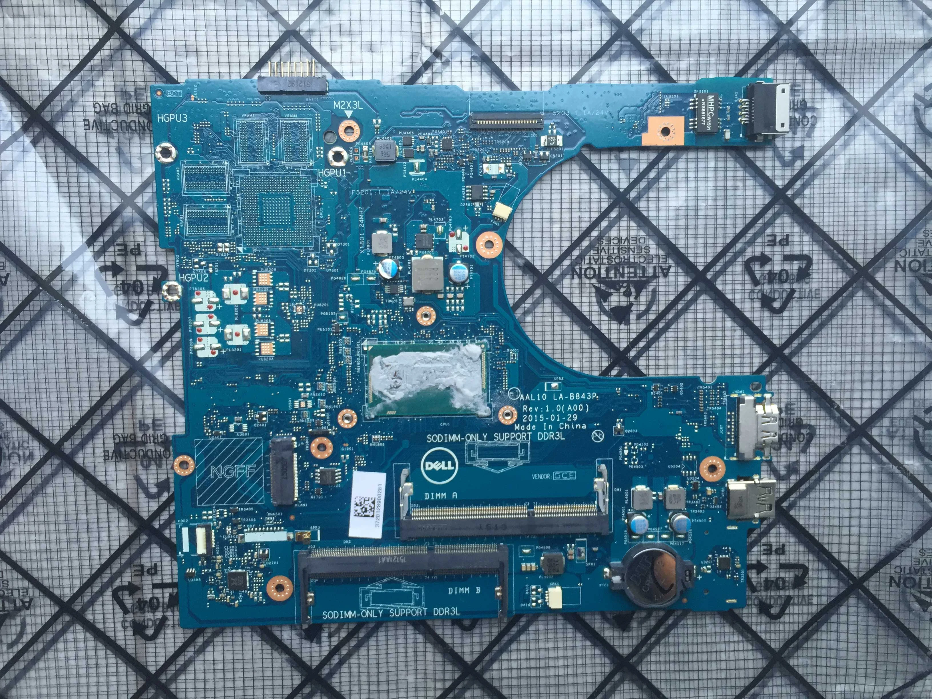Main Dell Inspiron 5458