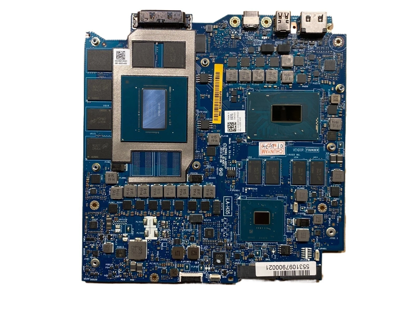 Main Dell Alienware M15 R2