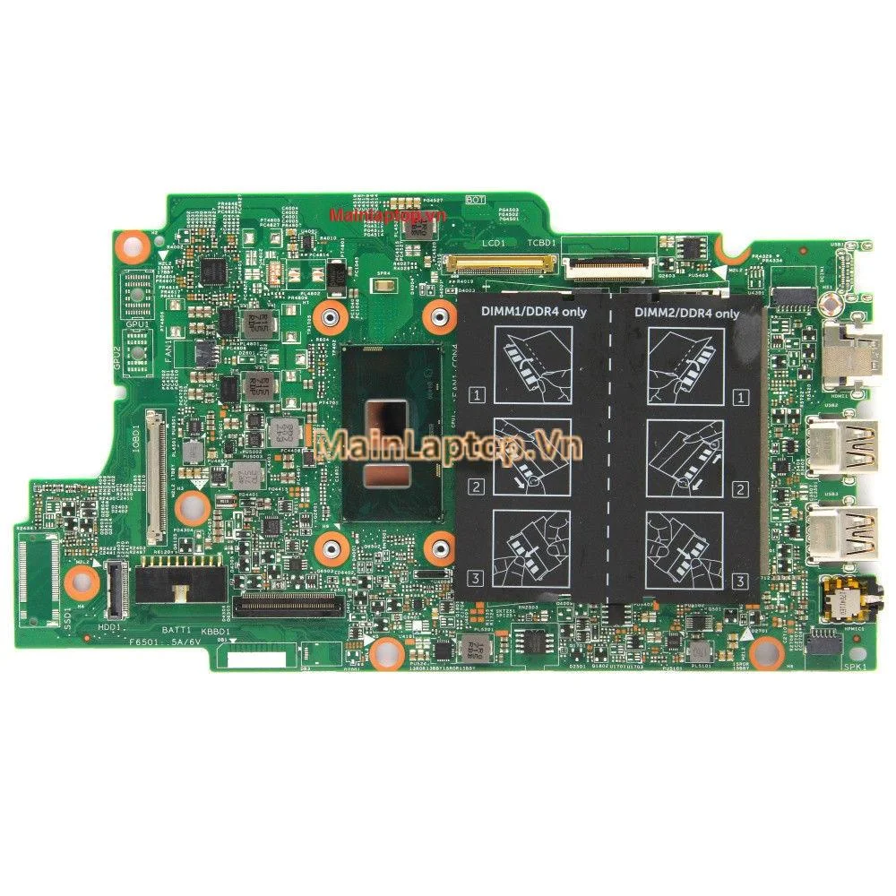 Main Dell Inspiron 5378