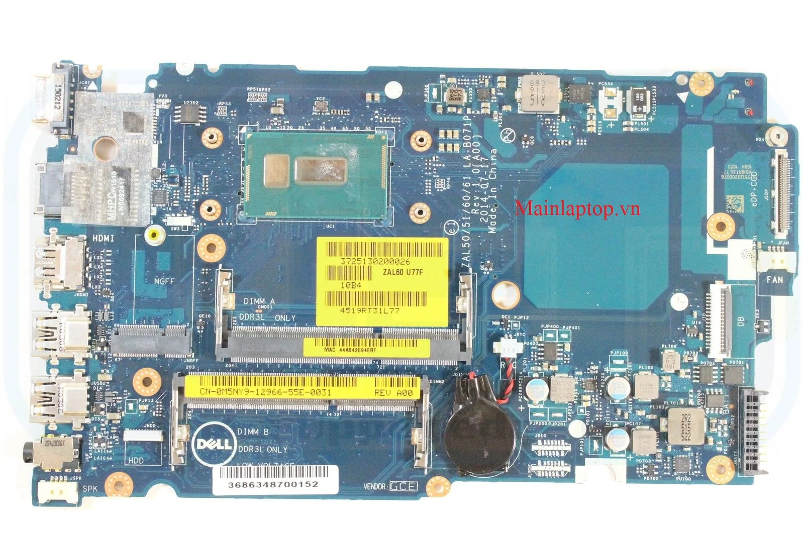 Main Dell Latitude 3550