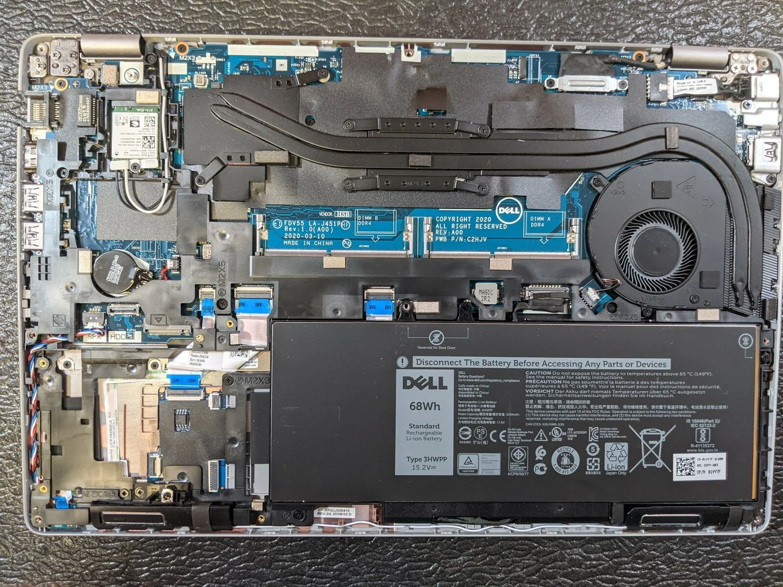 Main Dell Precision 3550