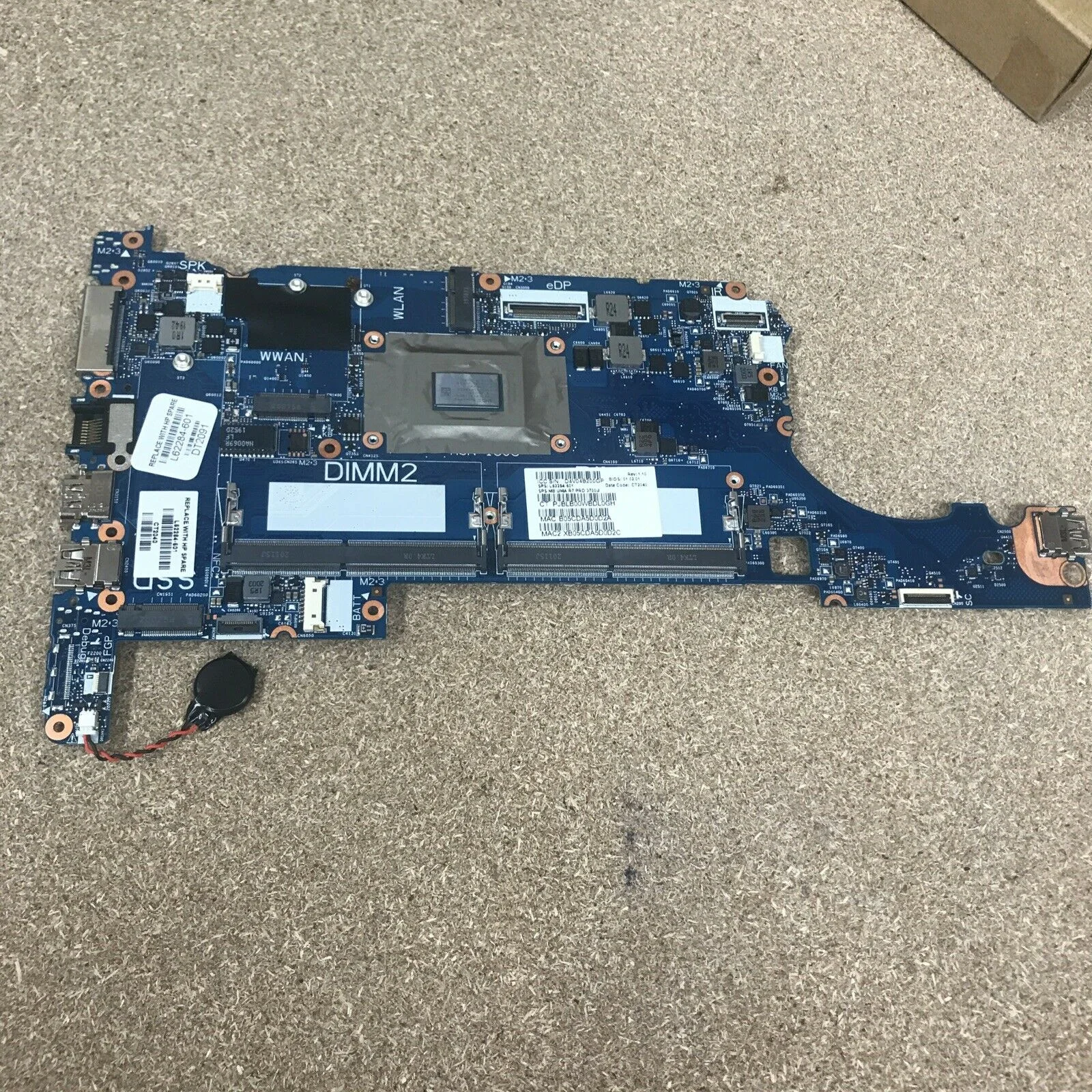 Main HP Elitebook 730 G6