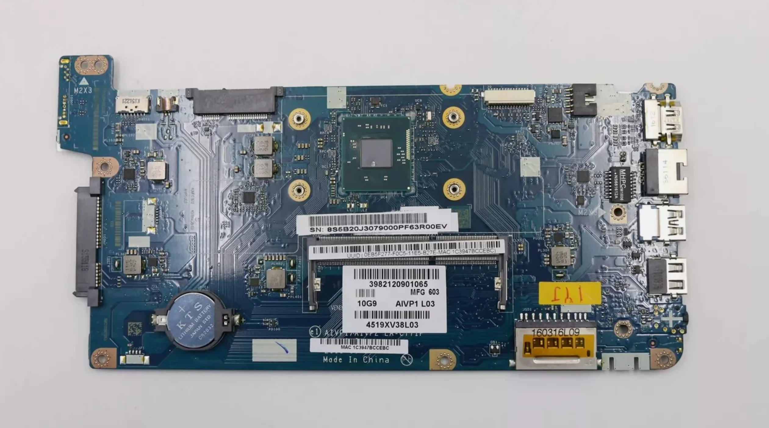 Main Lenovo Ideapad 100-15IBY