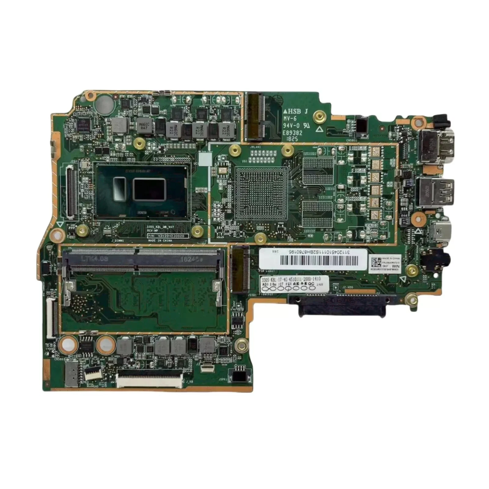 Main Lenovo Ideapad 330S-15IKB