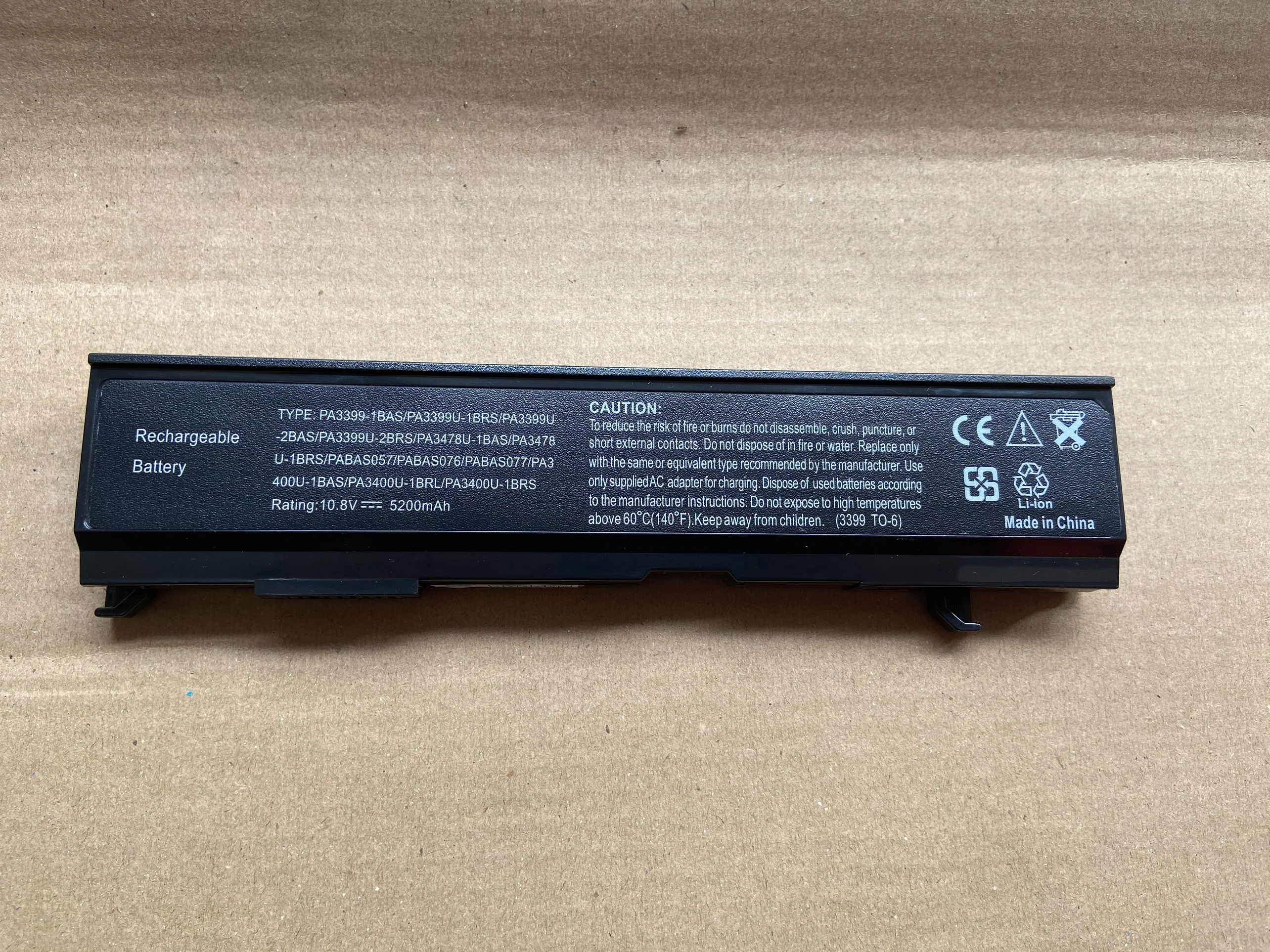 Pin Toshiba PA3399U-1BRS PA3399U-2BAS PA3399U-2BRS PA3400U-1BRS