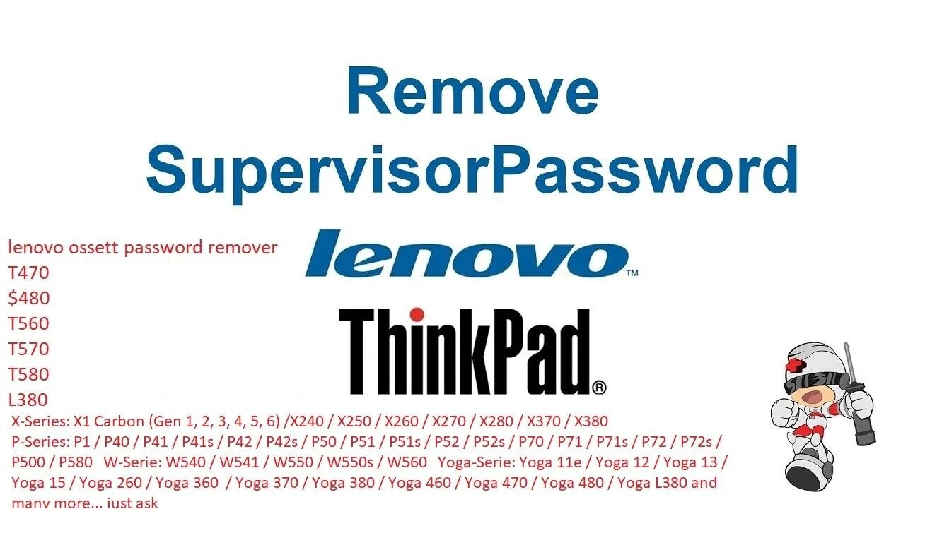 Remove Computrace Password Lenovo Thinkpad A285