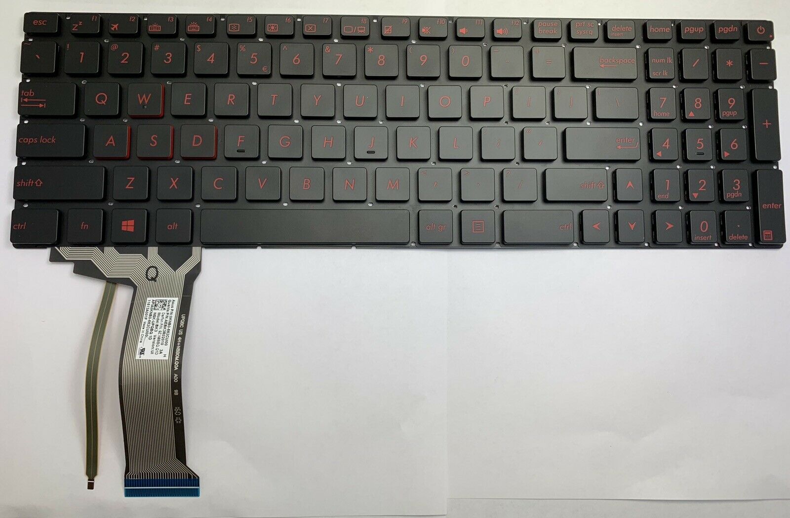 Thay Bàn Phím Laptop Asus GL551 GL551J GL551JK GL551JM GL551JW GL551JX