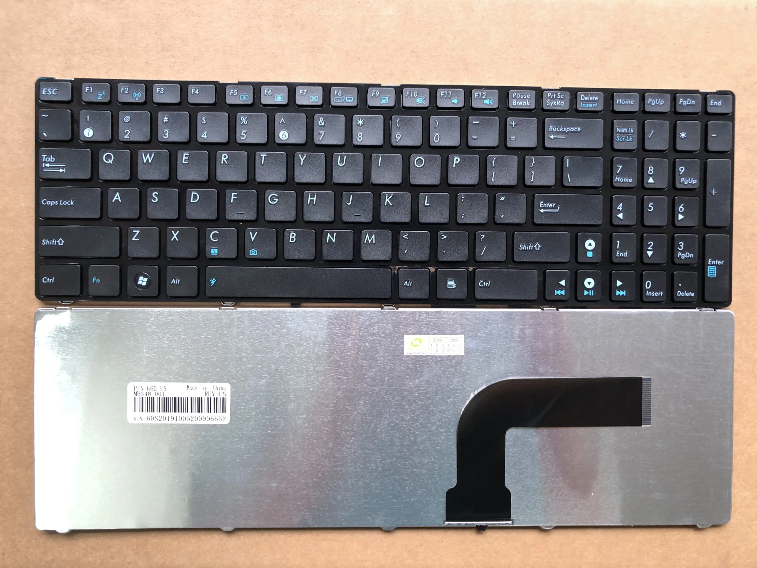 Thay Bàn Phím Laptop Asus N82 N82J N82JQ N82JG N82JV