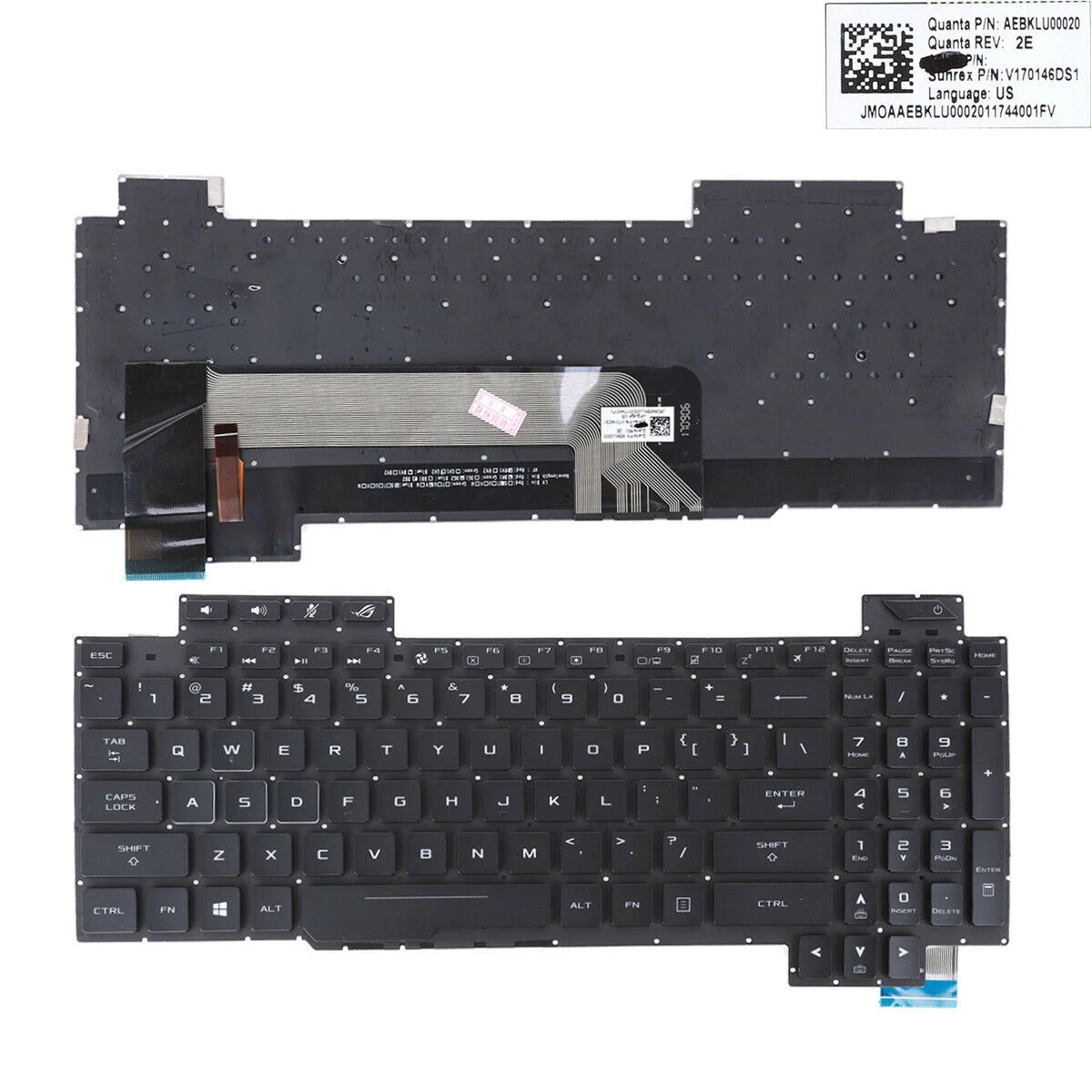 Thay Bàn Phím Laptop Asus Rog Strix GL503GE