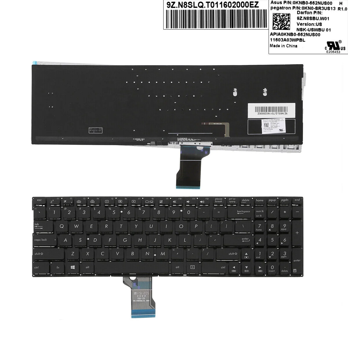 Thay Bàn Phím Laptop Asus UX501 UX501J UX501JW UX501V UX501VW