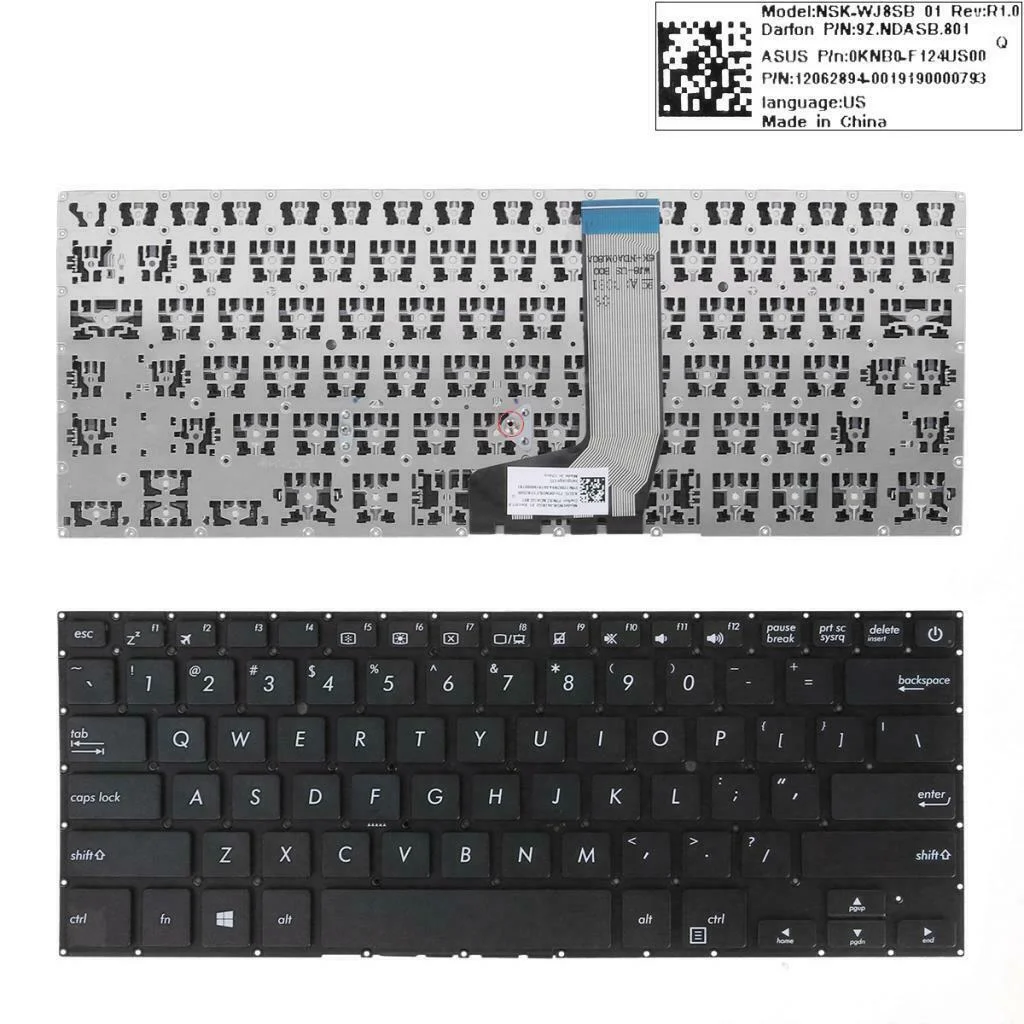 Thay Bàn Phím Laptop Asus VivoBook X406U S406U S406 V406U Y406U X420 X420F A420 A420F