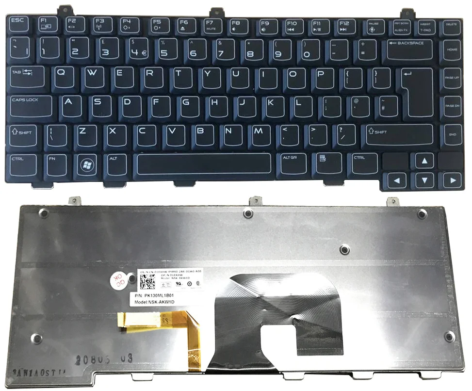 Thay Bàn Phím Laptop Dell Alienware M14x R2