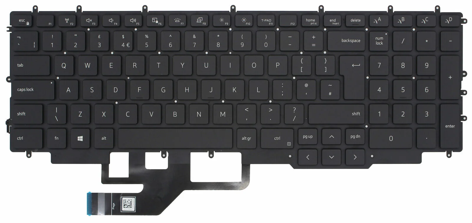 Thay Bàn Phím Laptop Dell G7 17 7700