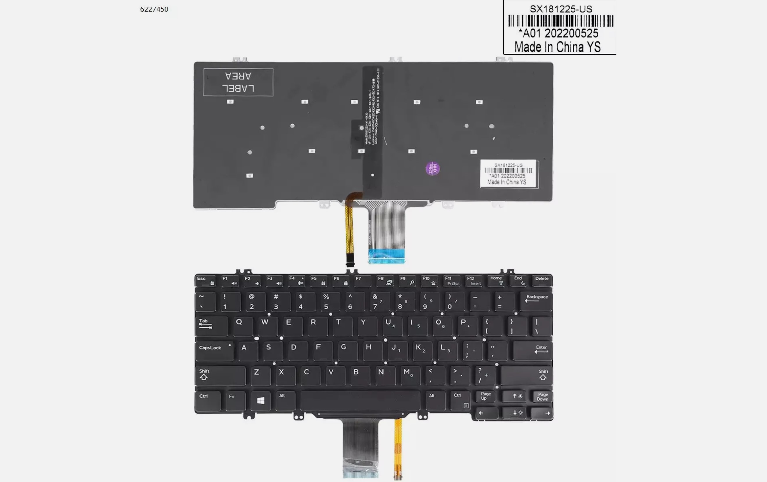 Thay Bàn Phím Laptop Dell Latitude 7290