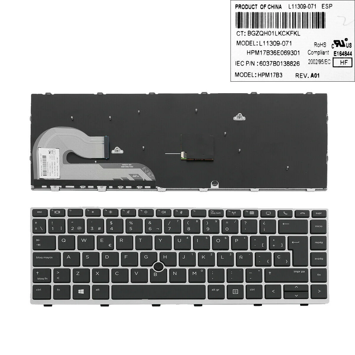 Thay Bàn Phím Laptop HP Elitebook 745 G6