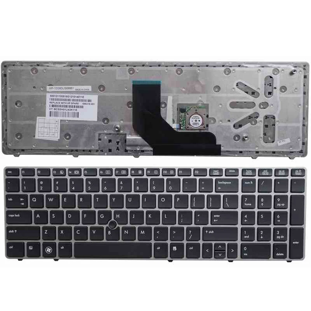 Thay Bàn Phím Laptop HP Elitebook 8560p 8570p Probook 6560B 6565B 6570B 6575B