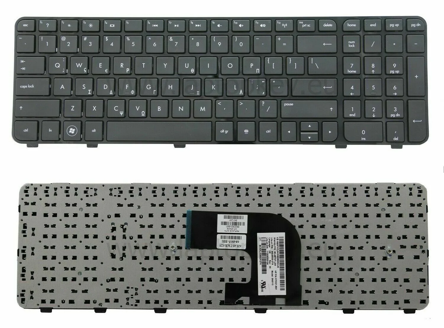 Thay Bàn Phím Laptop HP Envy DV6 DV6-7000 DV7-7000 DV7t-7100 DV7-7200