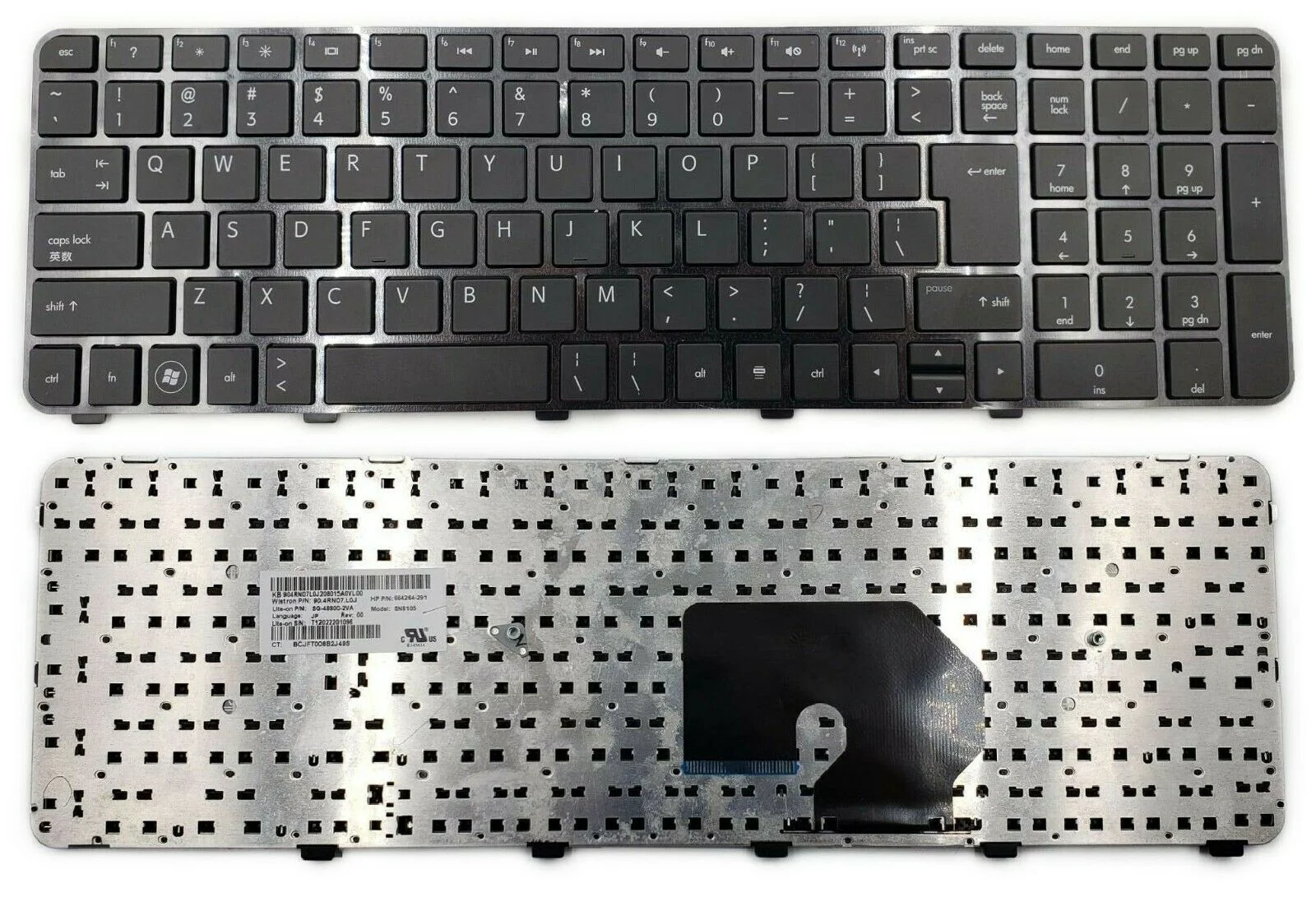 Thay Bàn Phím Laptop HP Pavilion DV7-6100 DV7-6000 DV7-6200