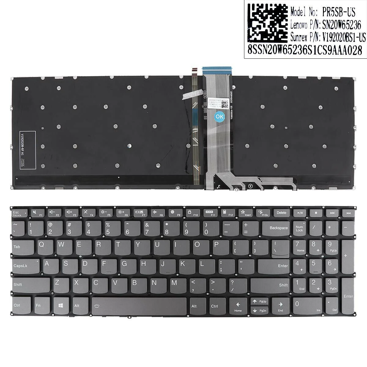 Thay Bàn Phím Laptop Lenovo Ideapad 5-15ARE05