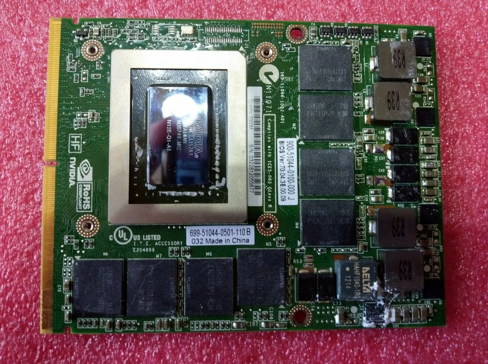 Thay Card man hinh vga MSI GT680R