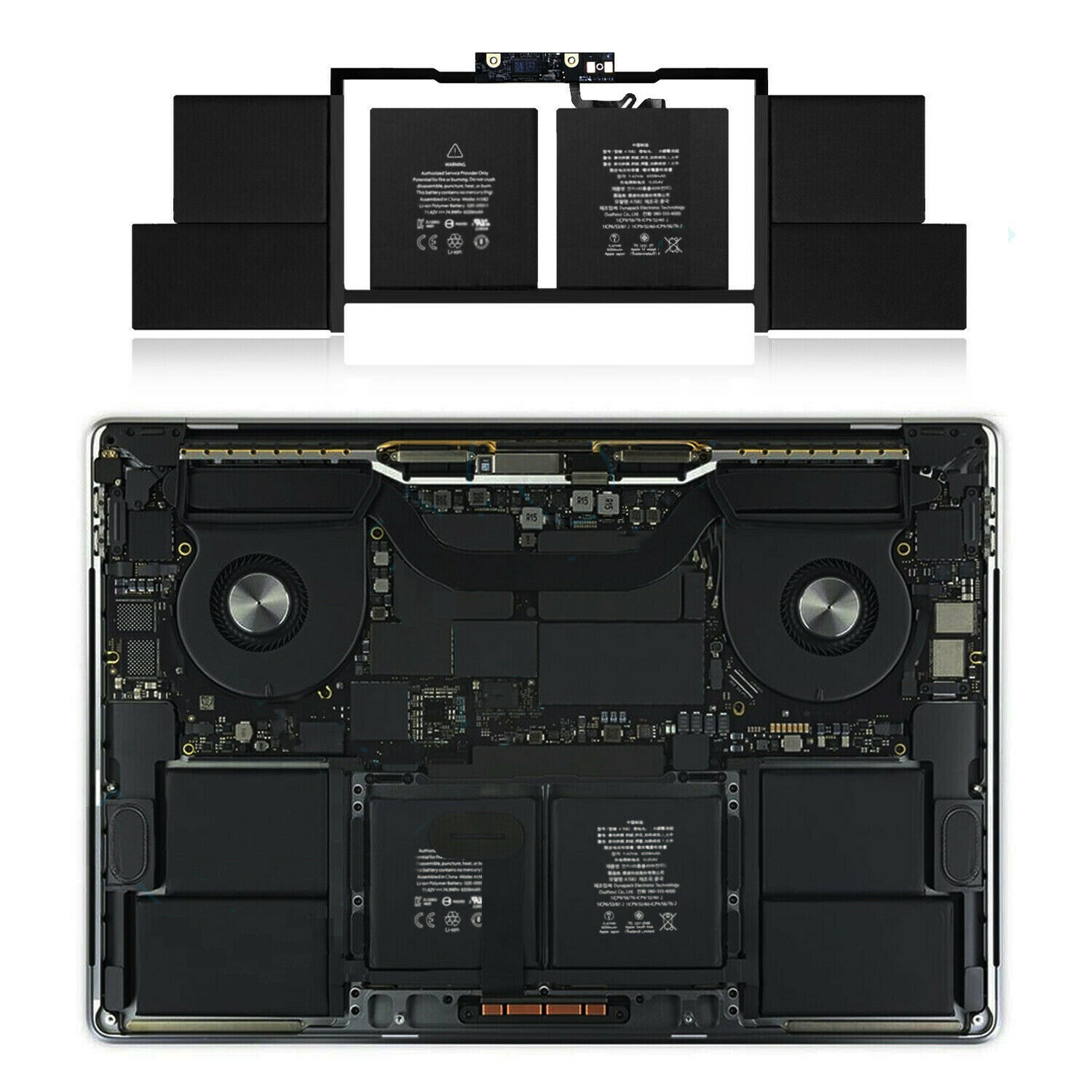 Thay pin (Battery) Apple Macbook Pro 15 A1707 EMC 3072 3162