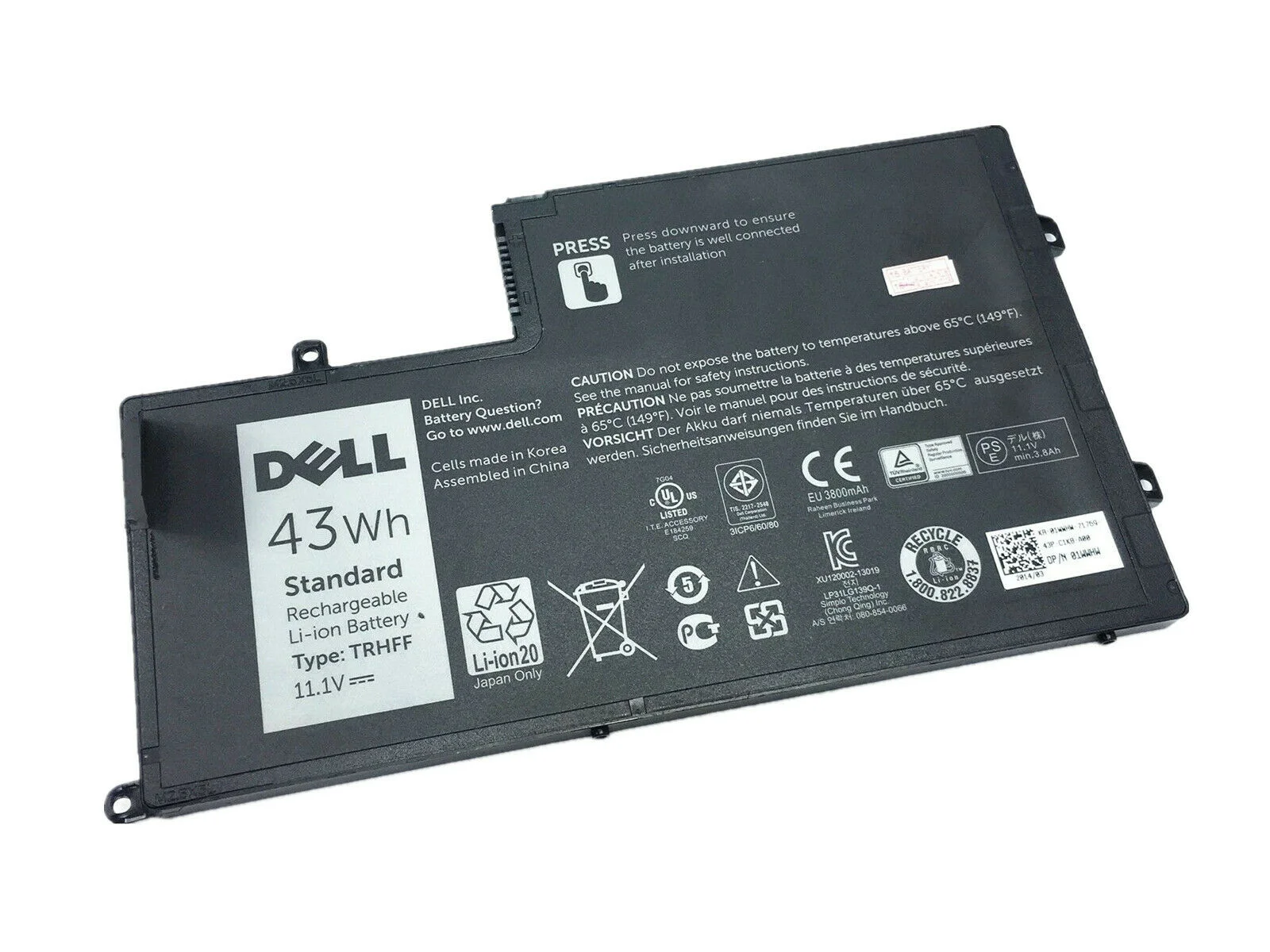 Thay Pin Laptop Dell Inspiron 5447