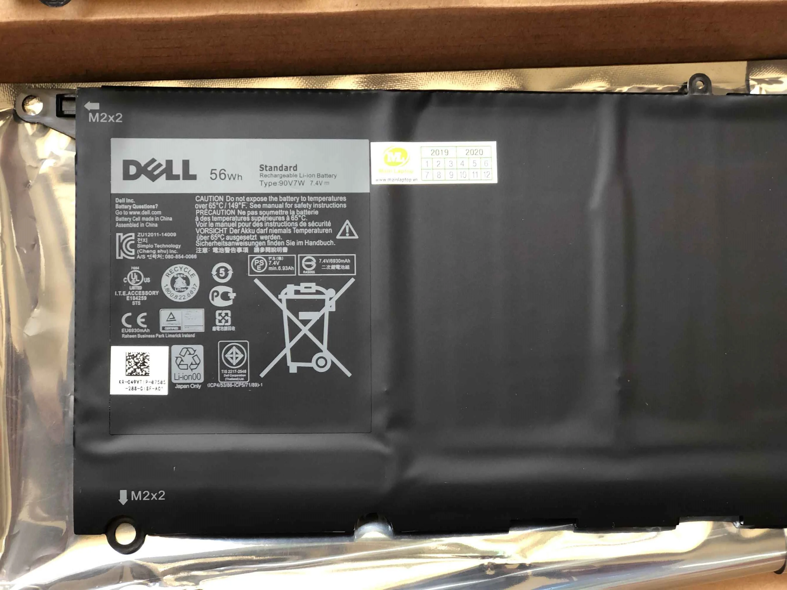 Thay Pin Laptop Dell XPS 9350